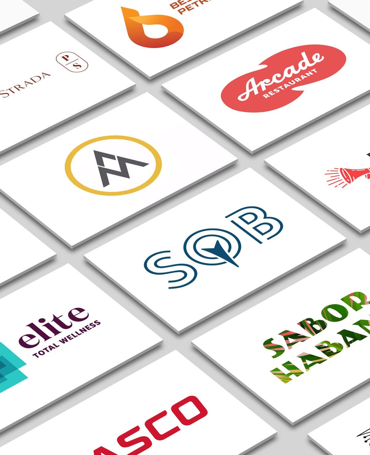 Memphis Logo Branding Design